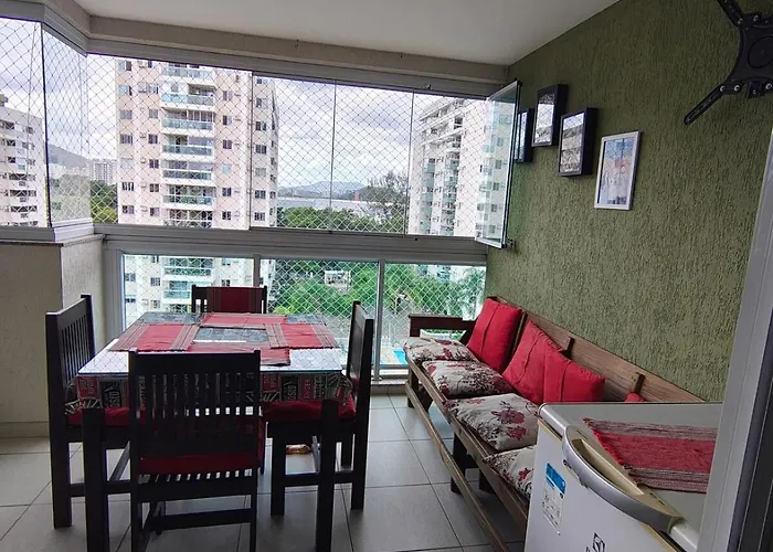 Apartamento De 3 Quartos Em Frente Ao Rio Centro - Rj Rio de Janeiro